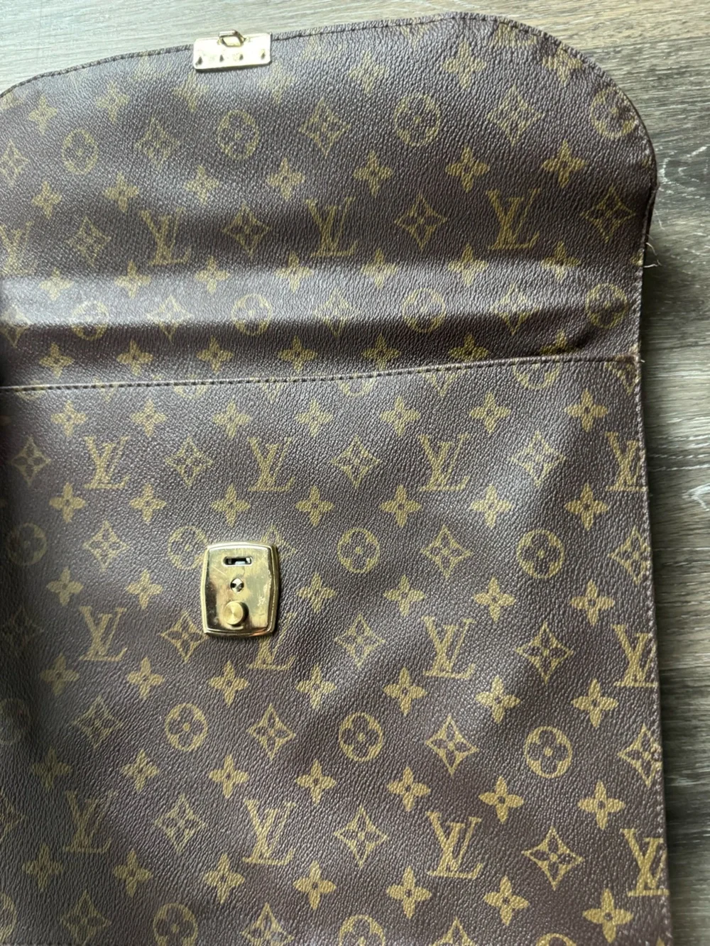 LOUIS VUITTON Monogram Serviette Conseiller Briefcase VINTAGE 1980’s LV
